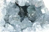 Sky Blue Celestine (Celestite) Crystal Geode - Madagascar #210372-1
